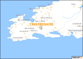 map of Caherboshina