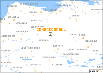 map of Caherconnell