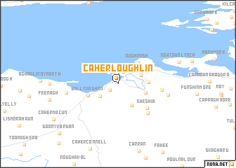 map of Caherloughlin