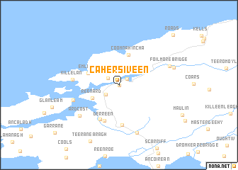 map of Cahersiveen