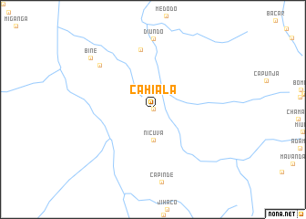 map of Cahiala