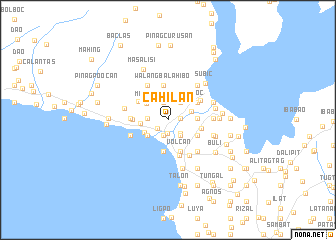 map of Cahilan