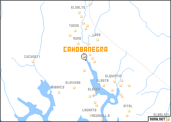 map of Cahoba Negra