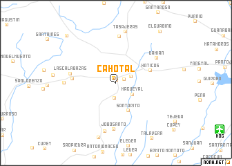 map of Cahotal