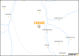 map of Cahuac
