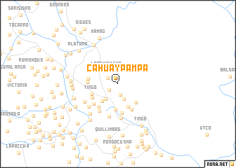 map of Cahuaypampa