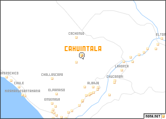 map of Cahuintala