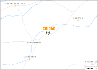map of Caiada