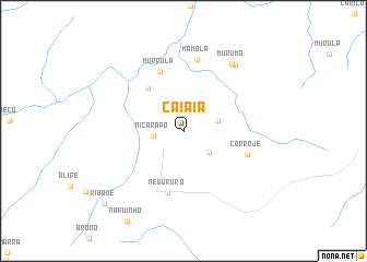 map of Caiáia