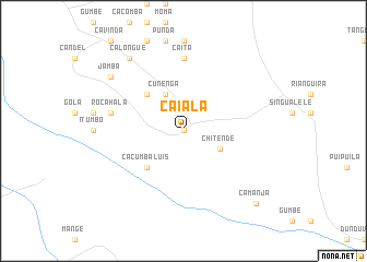 map of Caiala