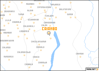 map of Caiambo