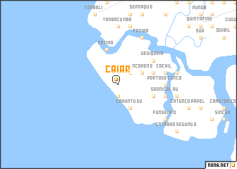 map of Caiar