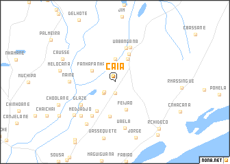 map of Caia