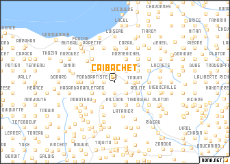 map of Caibachet