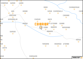 map of Caiba-Iba