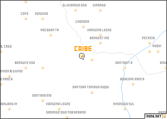 map of Caibê