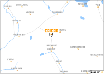 map of Caicao