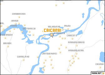 map of Caiçara I