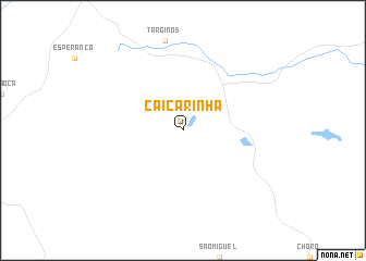 map of Caiçarinha