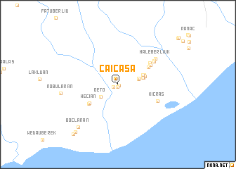 map of Caicasa