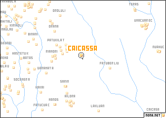 map of Caicassa