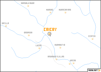 map of Caicay