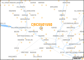 map of Caicedo Yuso