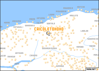 map of Caicoletohoho