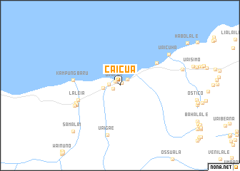 map of Caicua