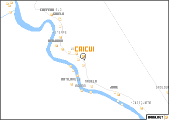 map of Caicui