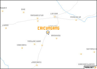 map of Caicungang