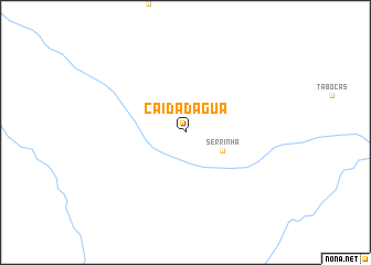 map of Caída dʼÁgua