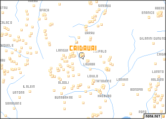 map of Caidauai