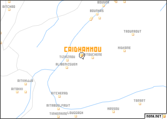 map of Caïd Hammou