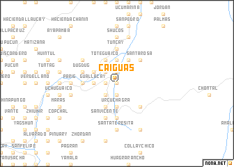 map of Caiguas