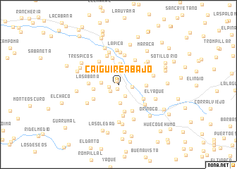 map of Caiguire Abajo