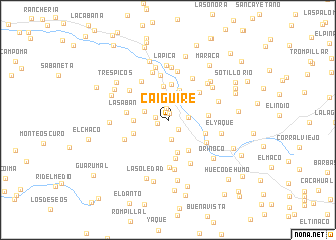 map of Caiguire