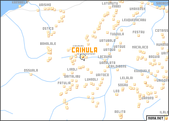 map of Caihula