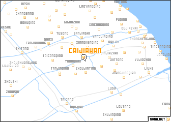 map of Caijiawan