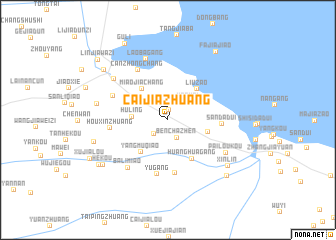 map of Caijiazhuang