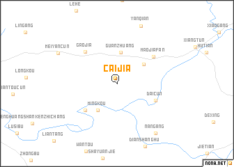 map of Caijia
