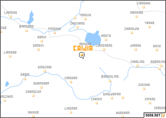 map of Caijia