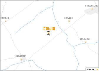 map of Caijia