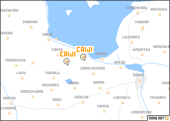 map of Caiji