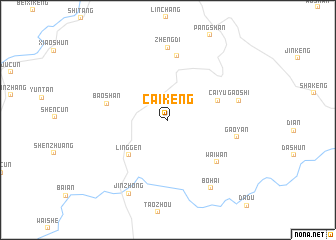 map of Caikeng