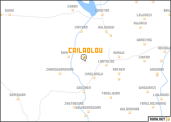 map of Cailaolou