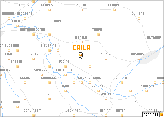 map of Caila