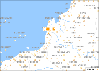 map of Cailig