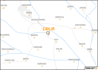 map of Cailin
