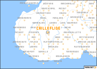 map of Caille Flide